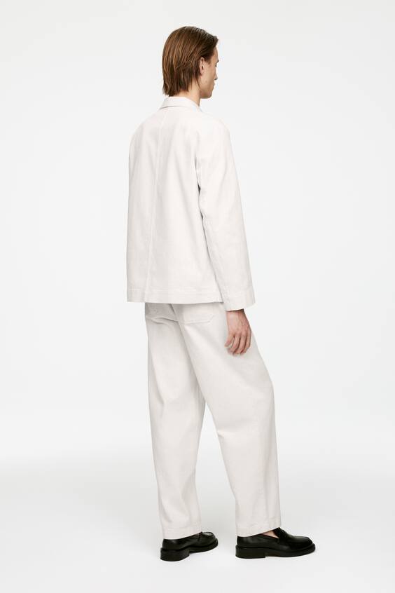 Пиджак из хлопкового льна