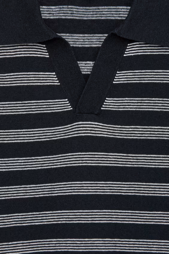 Поло из хлопка и льна