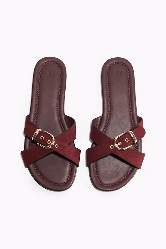 Босоножки с перекрестными ремешками