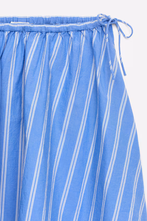 Хлопковая мини-юбка