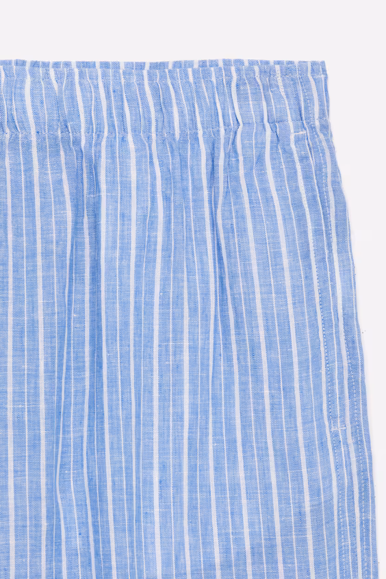 Брюки из льна