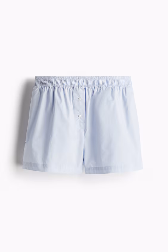 Шорты из поплина