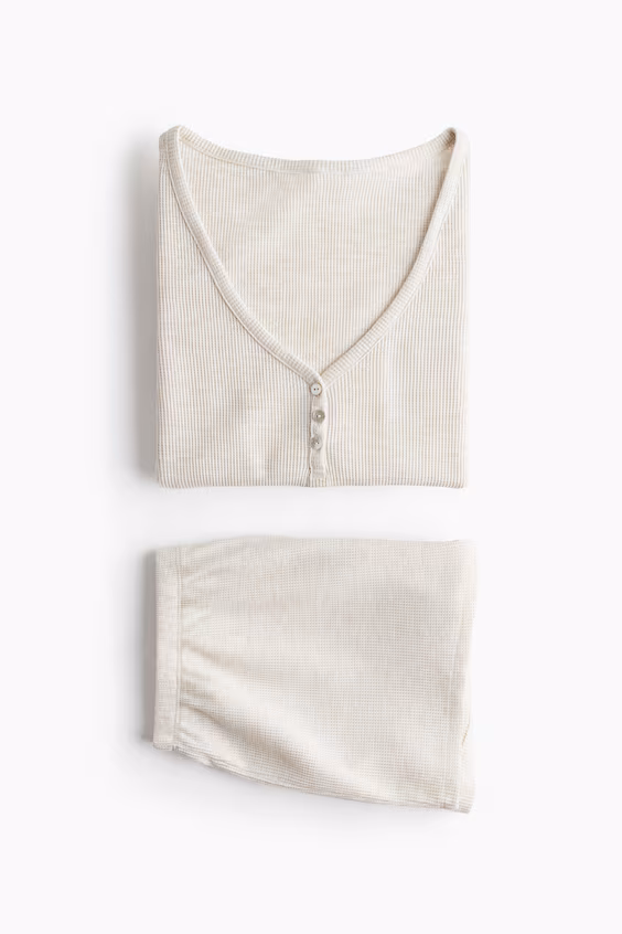 Пижама с текстурой в виде сот