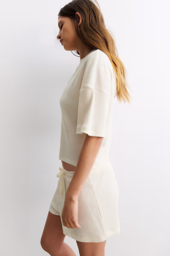 Пижама с текстурой сот