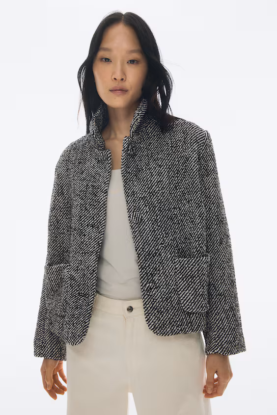 Пиджак в жаккардовом исполнении
