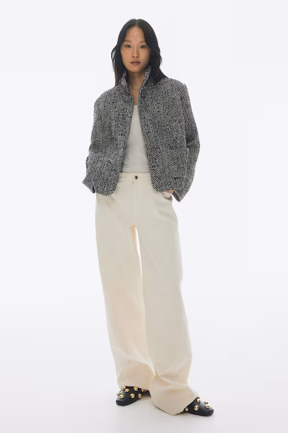 Пиджак в жаккардовом исполнении