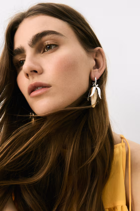 Серьги с подвеской