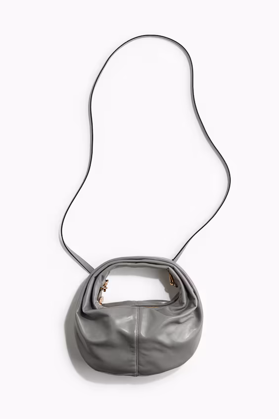 Сумка через плечо с округлыми краями