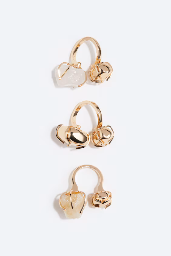 Набор из 3 колец