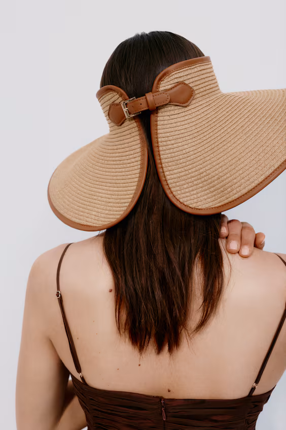 Соломенный шляпа для солнца