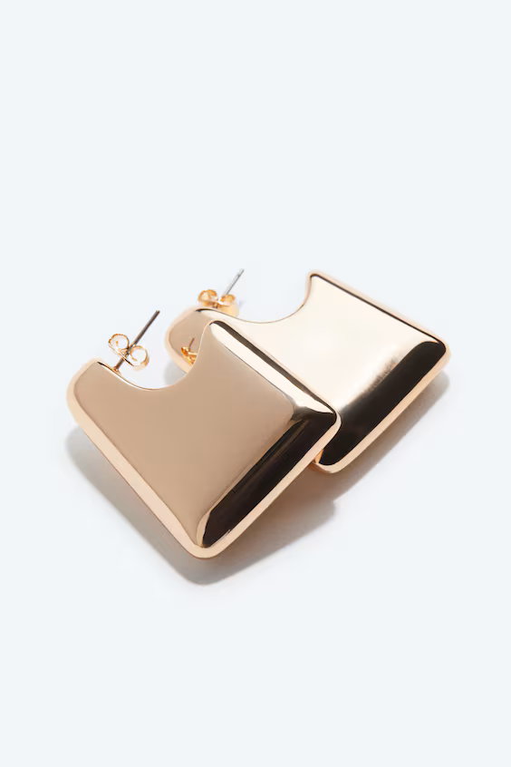 Серьги крупные