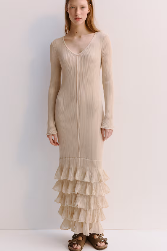 Сандалии из замши