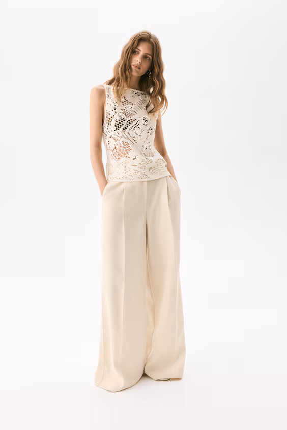 Топ без рукавов с крючком