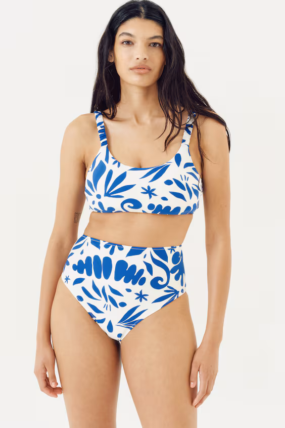 Трусики для бикини с высокой талией