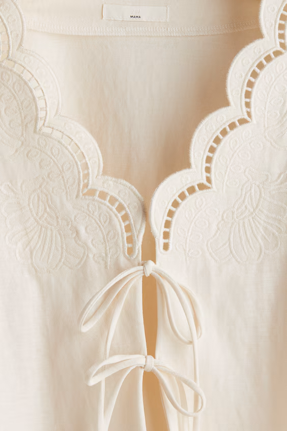 Комплект из 2-х предметов mama с волнообразными отделками