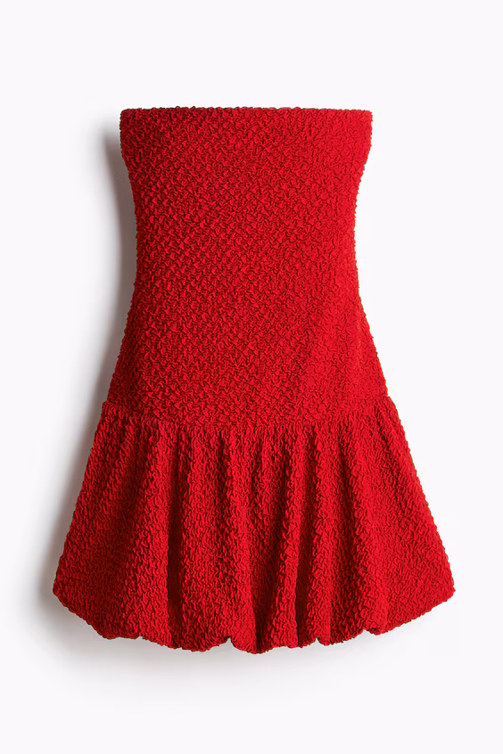 Платье на завязках с эффектом ласточкиного хвоста