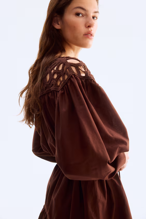 Платье в стиле крючка