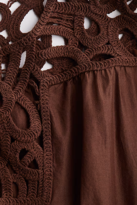 Платье в стиле крючка