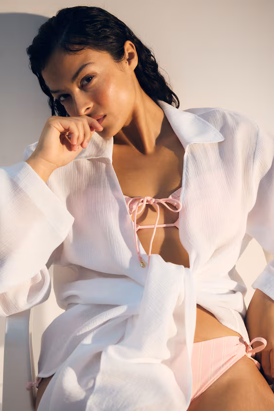 Трусы-чики со шнуровкой