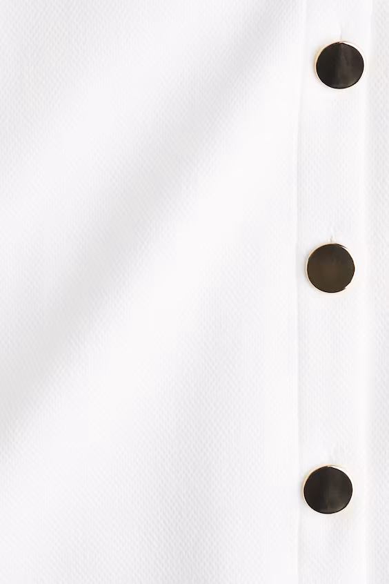 Платье с пуговицами спереди