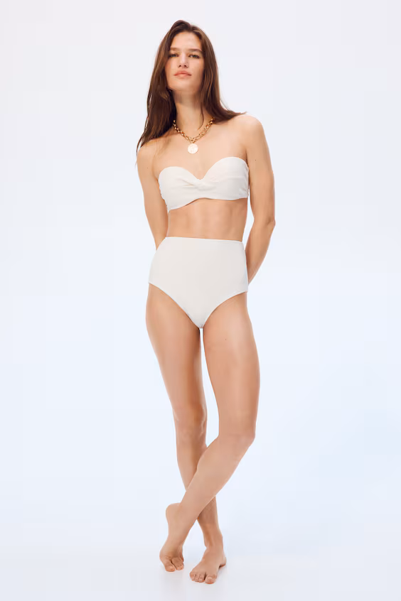 Балконет бикини с поролоновыми чашками