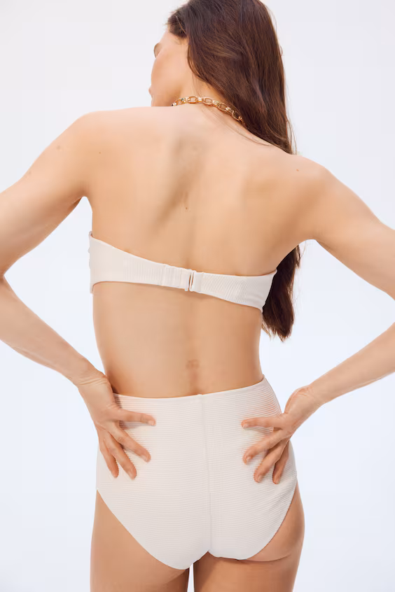 Балконет бикини с поролоновыми чашками