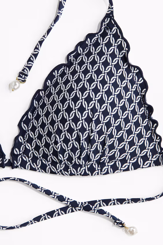 Треугольный бикини с push-up