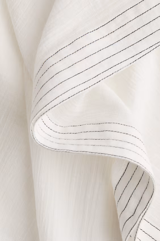 Пляжный плащ в льняной смеси