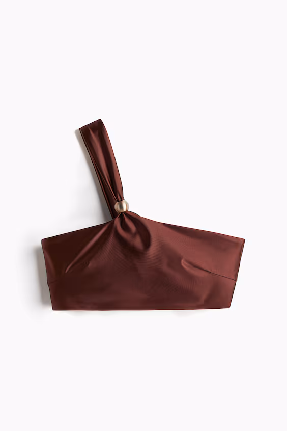 Топ бикини с обнаженным плечом