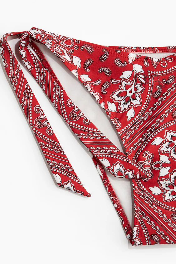 Бикини плавки с завязками