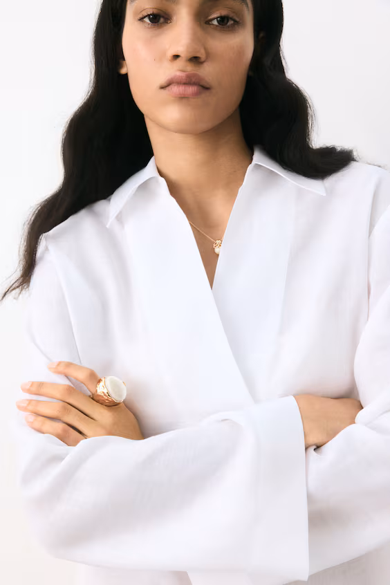 Рубашка-сорочка из рами