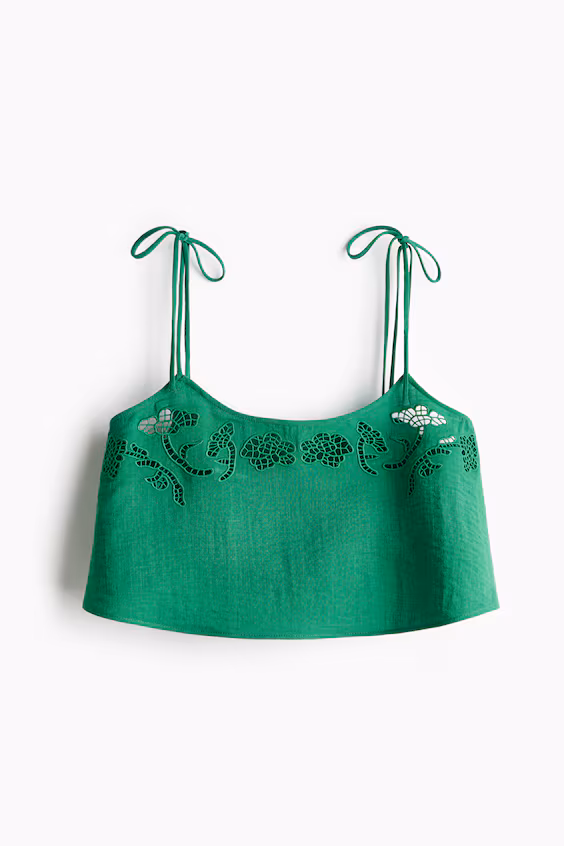 Топ пляжный короткий