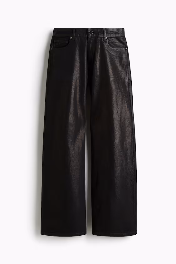 Джинсы в покрытии из ганги