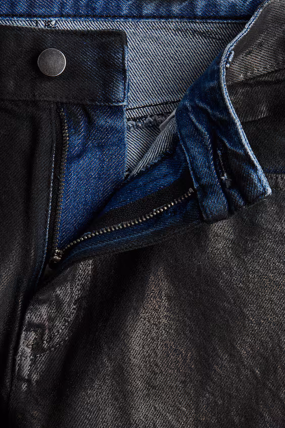 Джинсы в покрытии из ганги