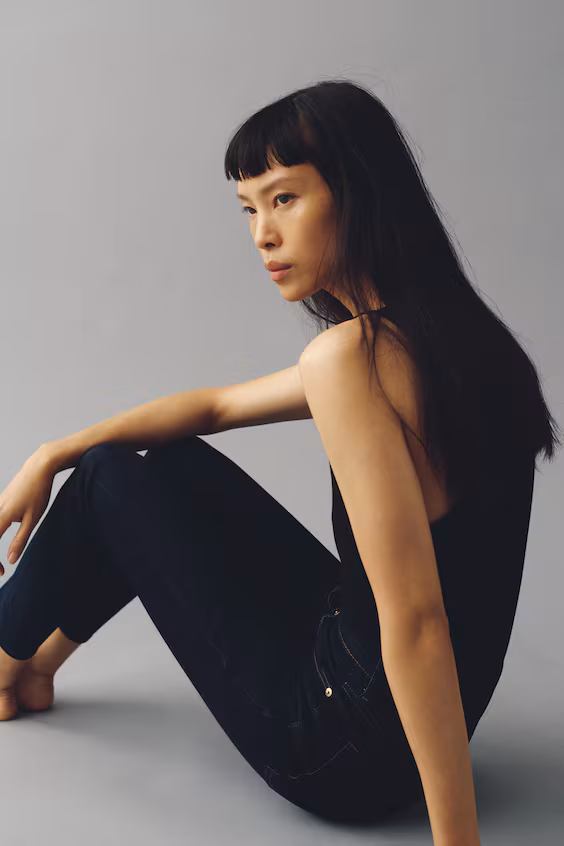 Джинсы skinny high