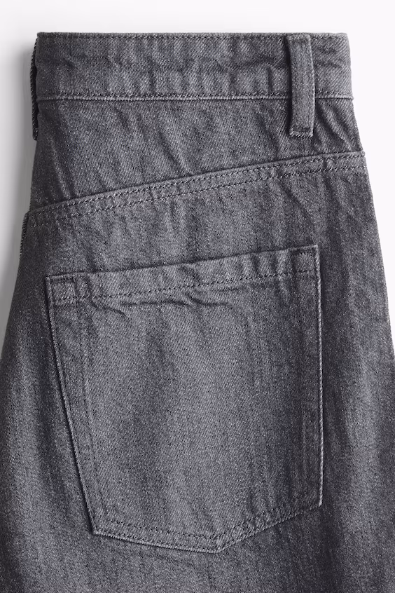 Джинсы straight high