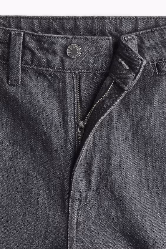 Джинсы straight high