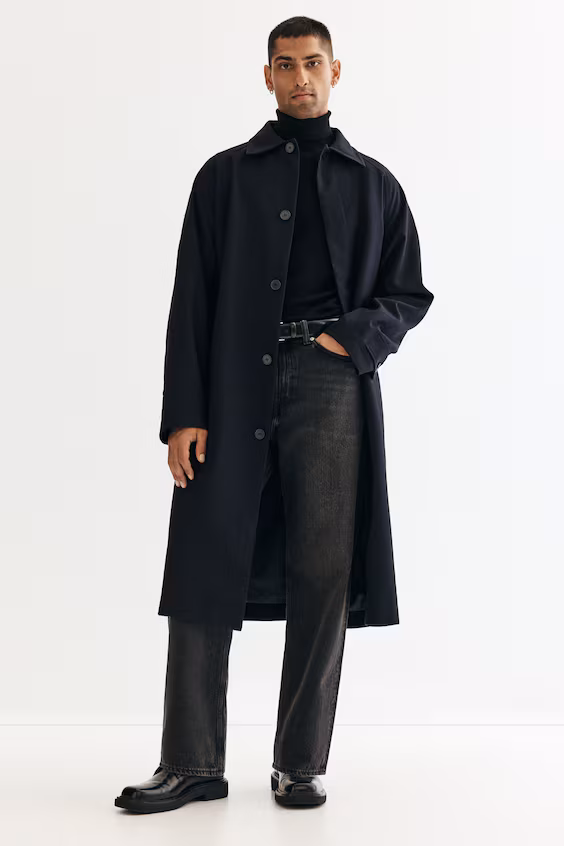 Свитер с высоким воротником regular fit