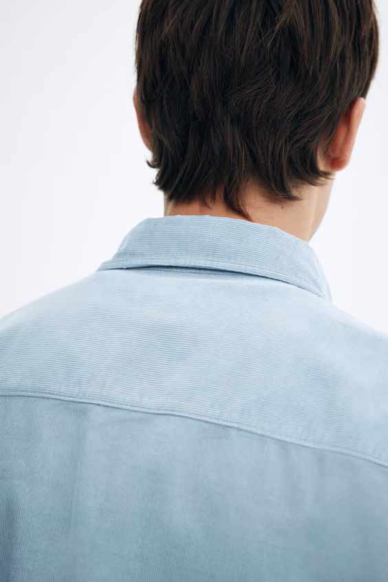 Рубашка из бомбазина regular fit