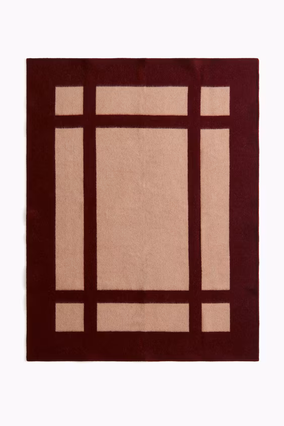 Плед из шерсти смесовой