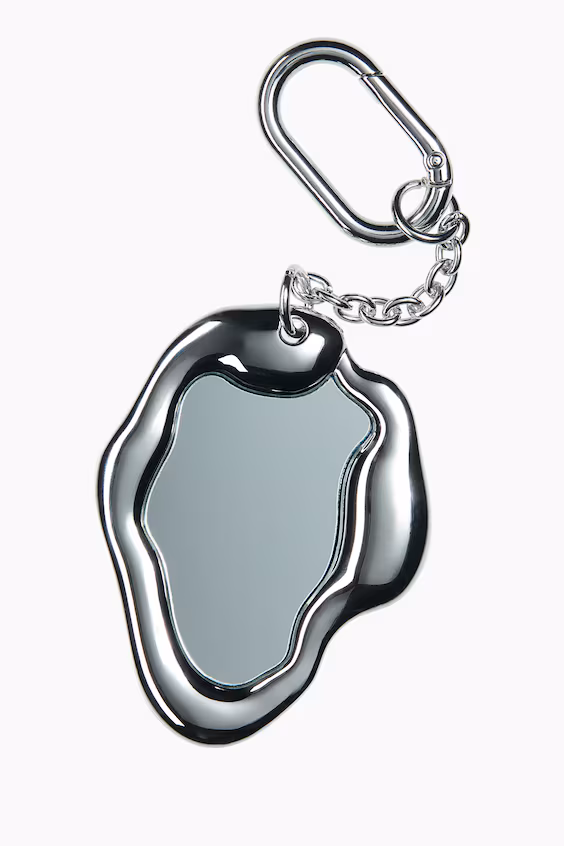 Аксессуар декоративный с зеркалом для чемодана