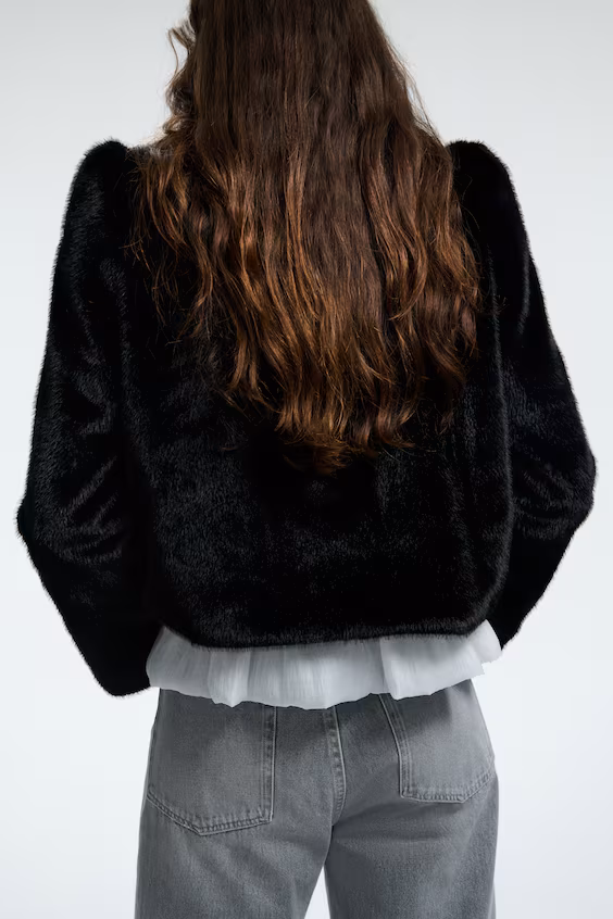 Плюшевое пальто