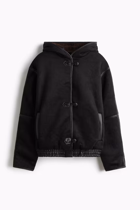 Пальто с подкладкой из искусственного меха