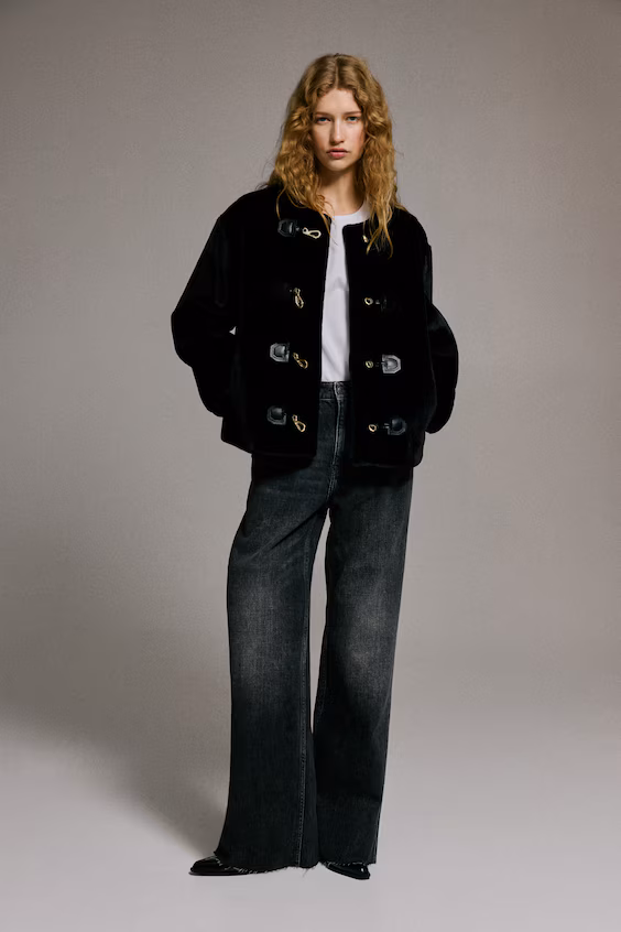 Пальто в стиле канадки