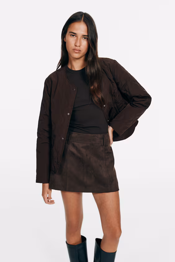 Пуховик из нейлона