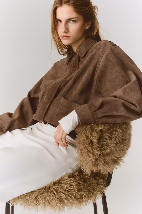 Короткое пальто