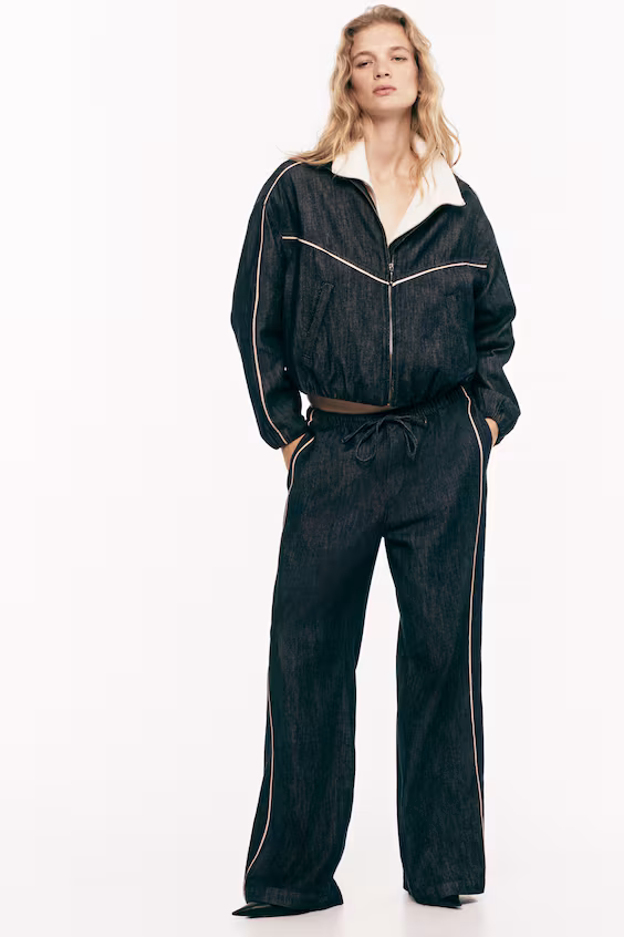 Куртка оверсайз из джинсы