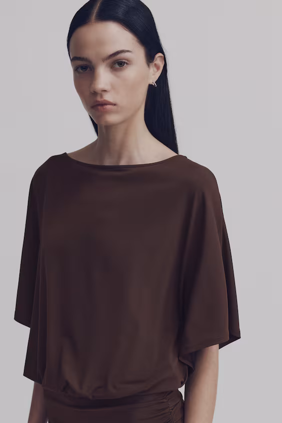 Платье длинное сборками