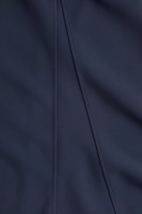 Мини платье с расклешенной юбкой