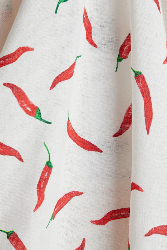 Пляжное платье из смеси льна h&m